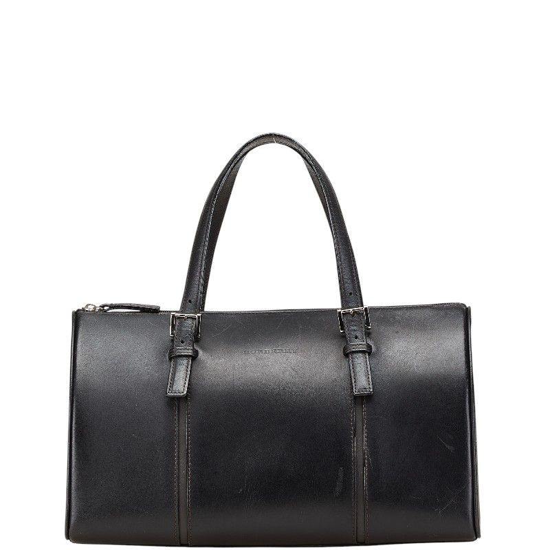 新品✨BURBERRY バーバリー ミニハンドバッグ レザー ノバチェック 黒  