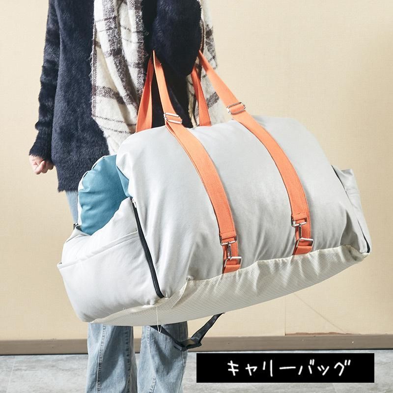  3 WAY ドライブボックス ペット キャリーバッグ 犬 猫 ペットキャリー ペットドライブシート 旅行 車用 車載 運転席 あごまくら 枕 ベッド マット カバー