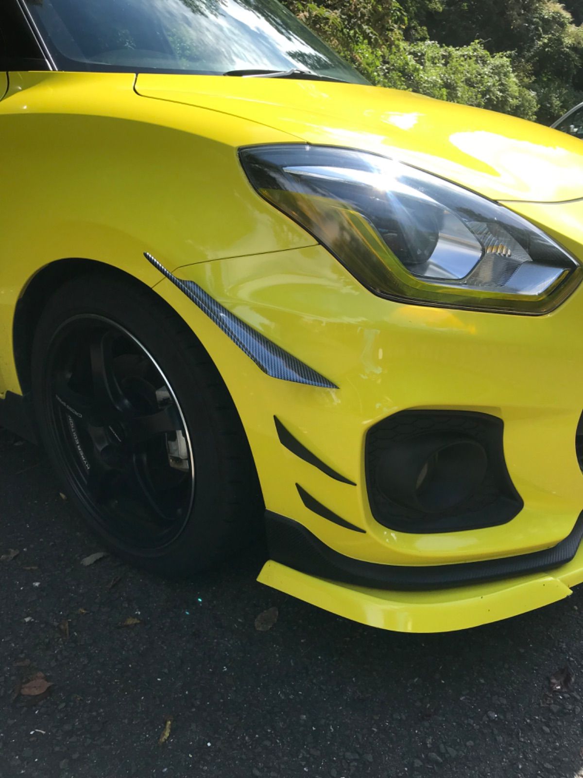 カーボン カナード zc33 s スイフト スポーツ スイスポ