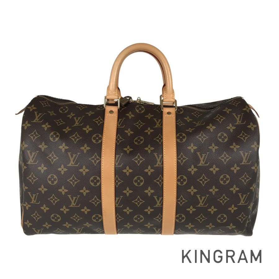 ルイ ヴィトン LOUIS VUITTON モノグラム キーポル 45 M41428 PVC ボストンバッグ kkd