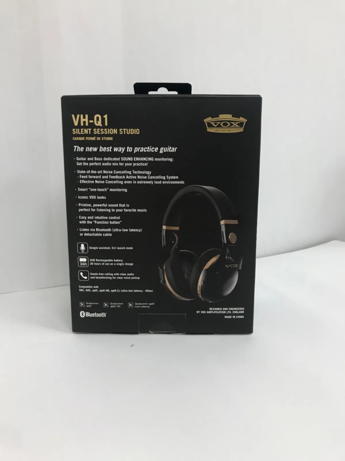 期間限定セール】VOX VH-Q1 BK ノイズキャンセリングヘッドホン