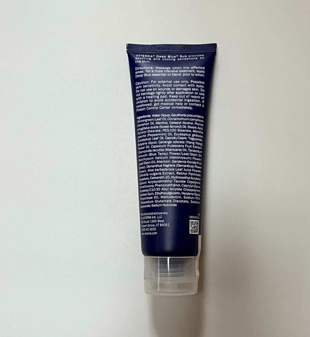 ドテラ ディープブルーラブ 120ml アロマオイル配合マッサージ ドテラ ディープブルーラブ 120ml アロマオイル配合マッサージ