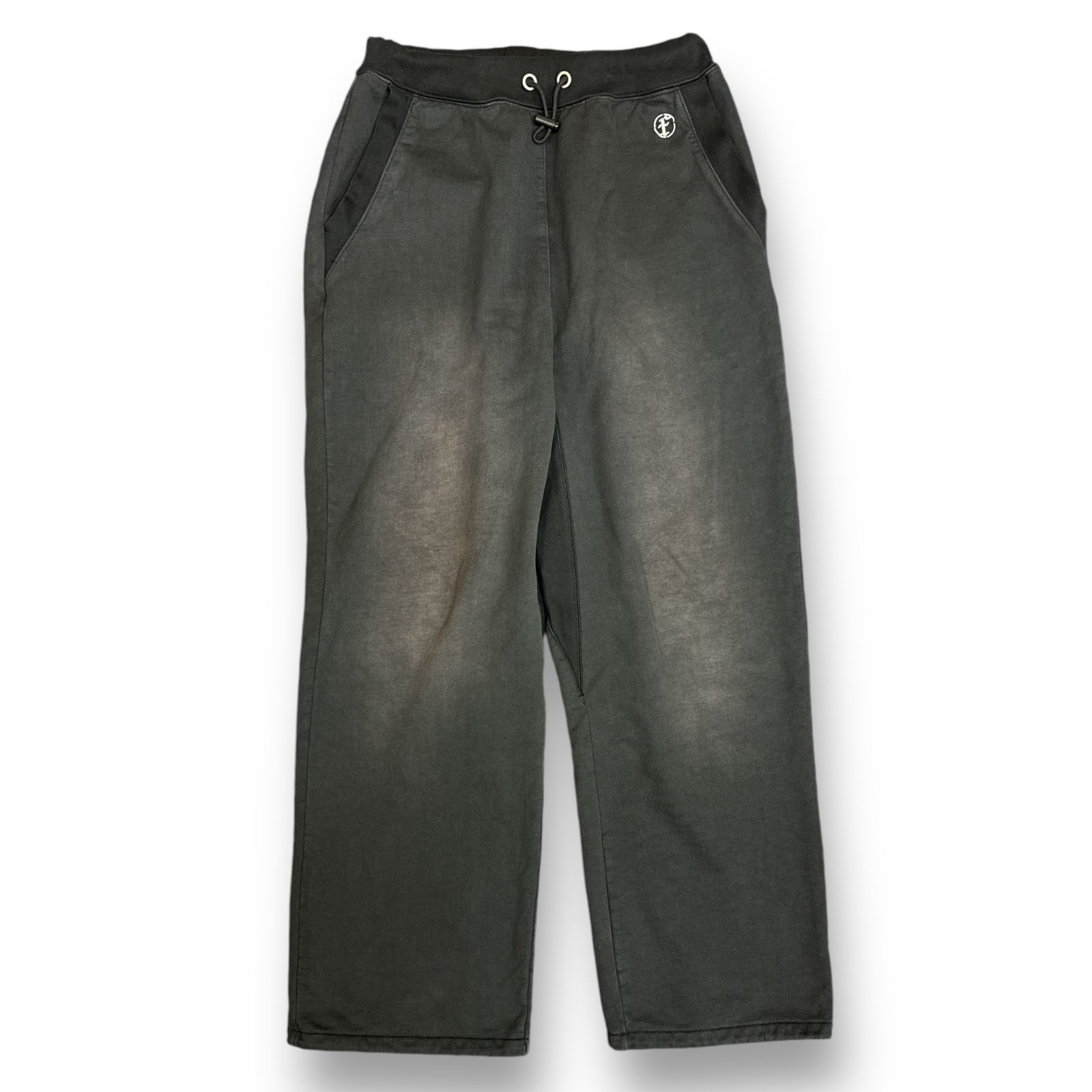 定価30800円 FAF (FAKE AS FLOWERS) 24AW AGED BAGGY SWEAT PANTS 
