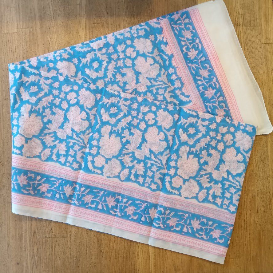SZ block prints ストールマルチクロス