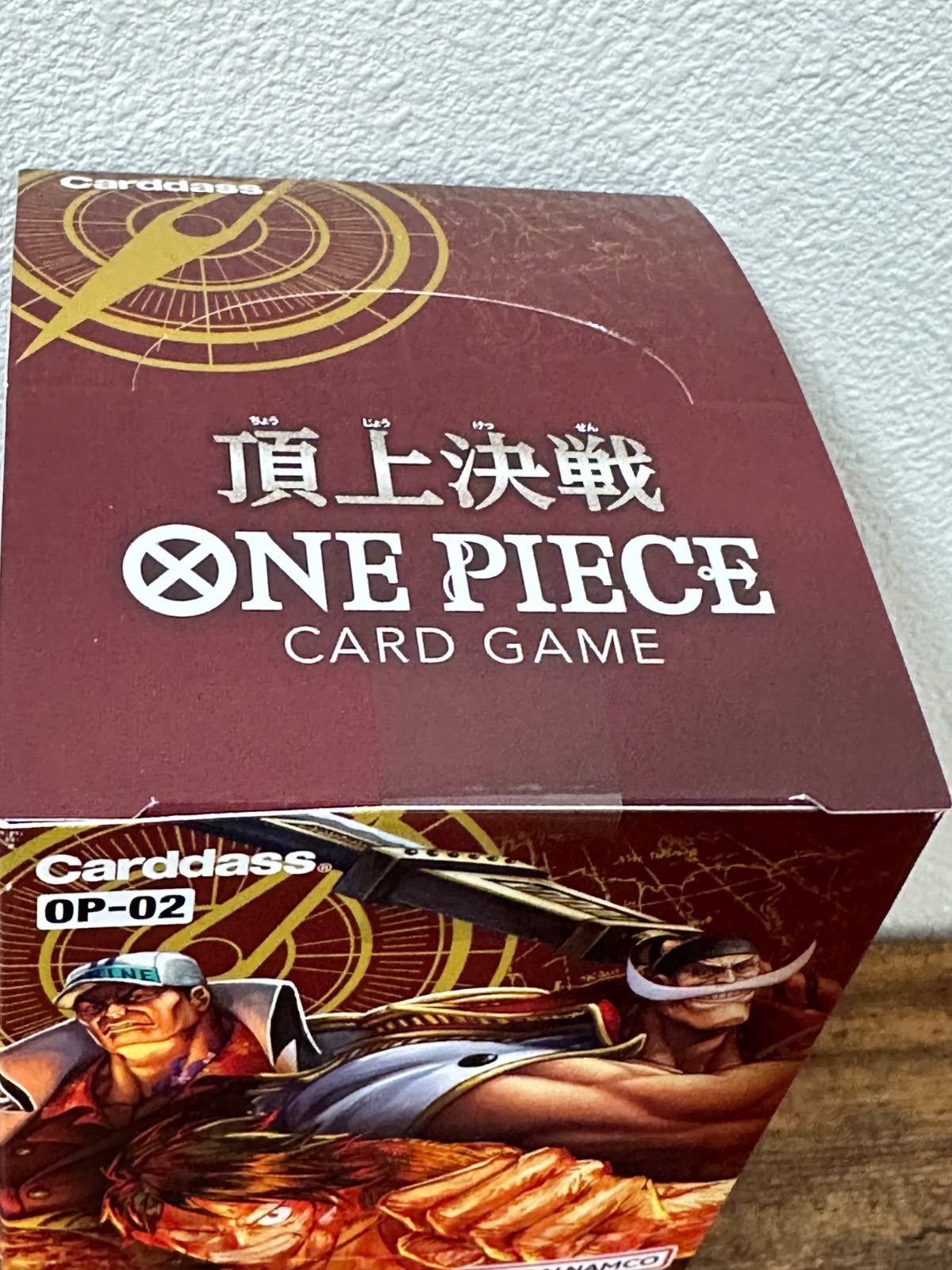 未開封BOX ONE PIECEカードゲーム 頂上決戦 - メルカリ