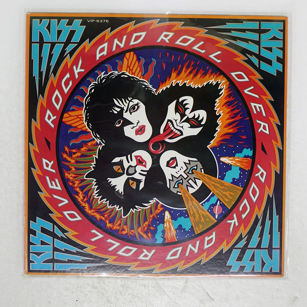 国内盤 KISS/ROCK AND ROLL OVER/CASABLANCA VIP6376 LP - メルカリ