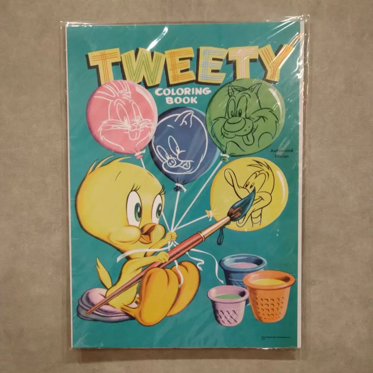 ルーニーテューンズ A4サイズ ミニポスター トゥイーティー