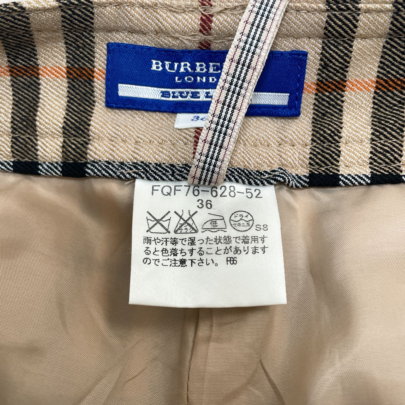 BURBERRY BLUE LABEL バーバリーブルーレーベル ハーフパンツ