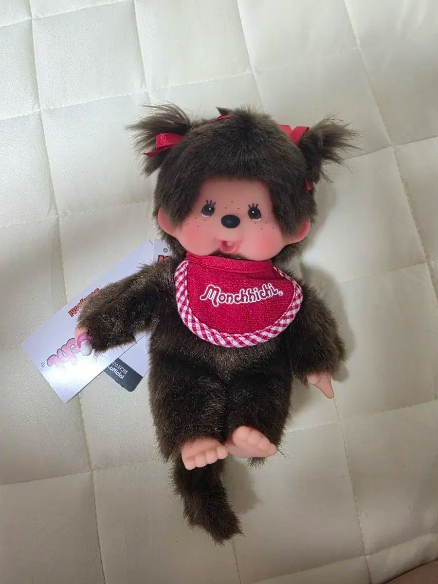 モンチチ 女の子 20cm 希少 美品ゴールドモンチッチ 女の子 ブルーアイ