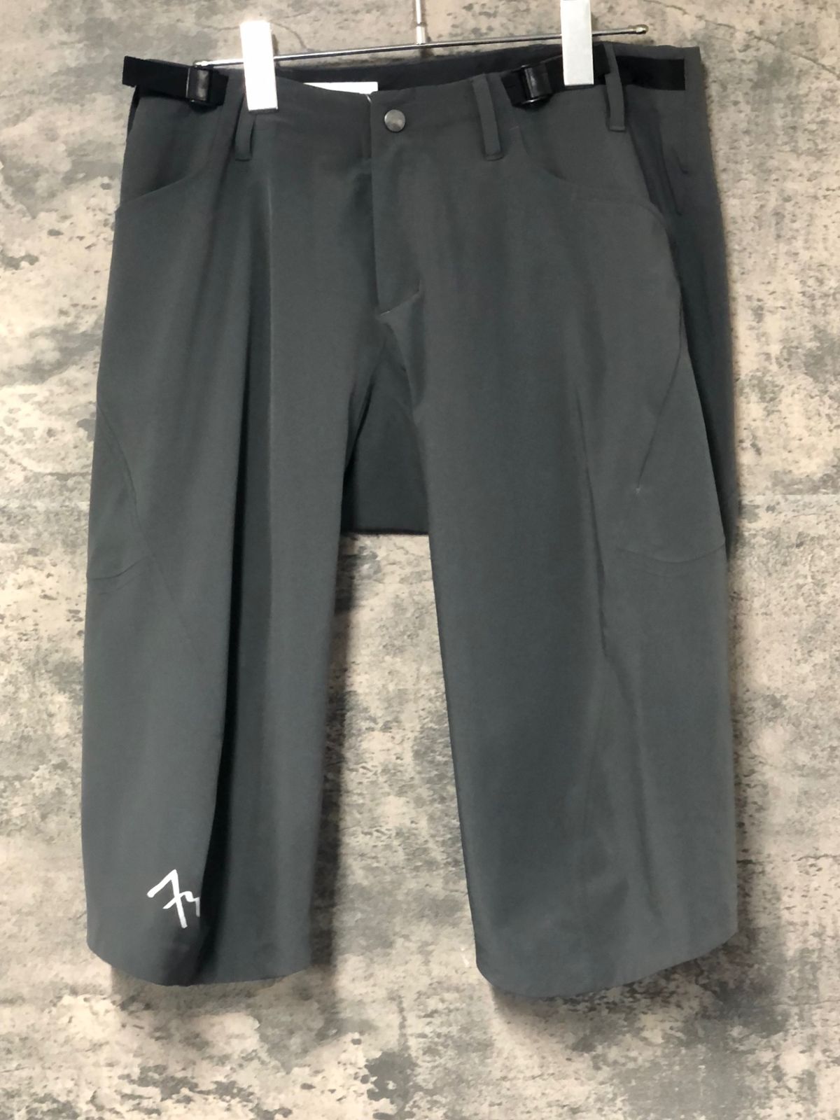 JJ982 セブンメッシュ 7mesh GORE WINDSTOPPER サイクルパンツ ハーフパンツ グレー S