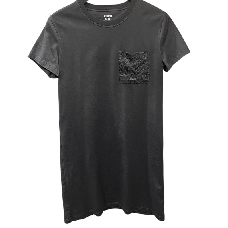 エルメス HERMES 2E4508DU ブラック コットン レディース 半袖Ｔシャツ
