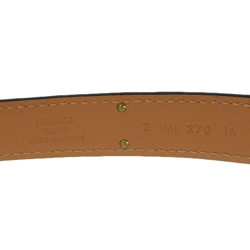 エルメス HERMES ベルト ケリーベルト エプソン エトゥープ