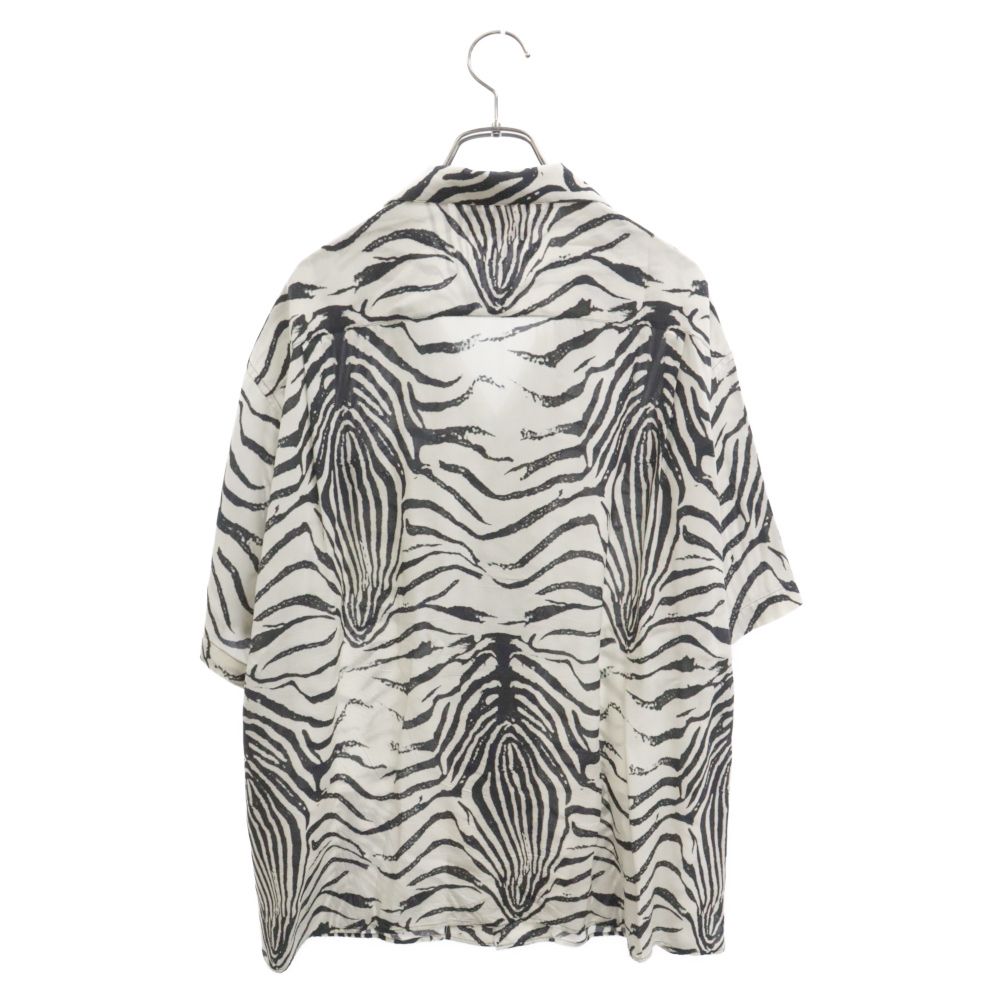 CELINE (セリーヌ) 22SS ゼブラプリント ルーズ ハワイアン オープン
