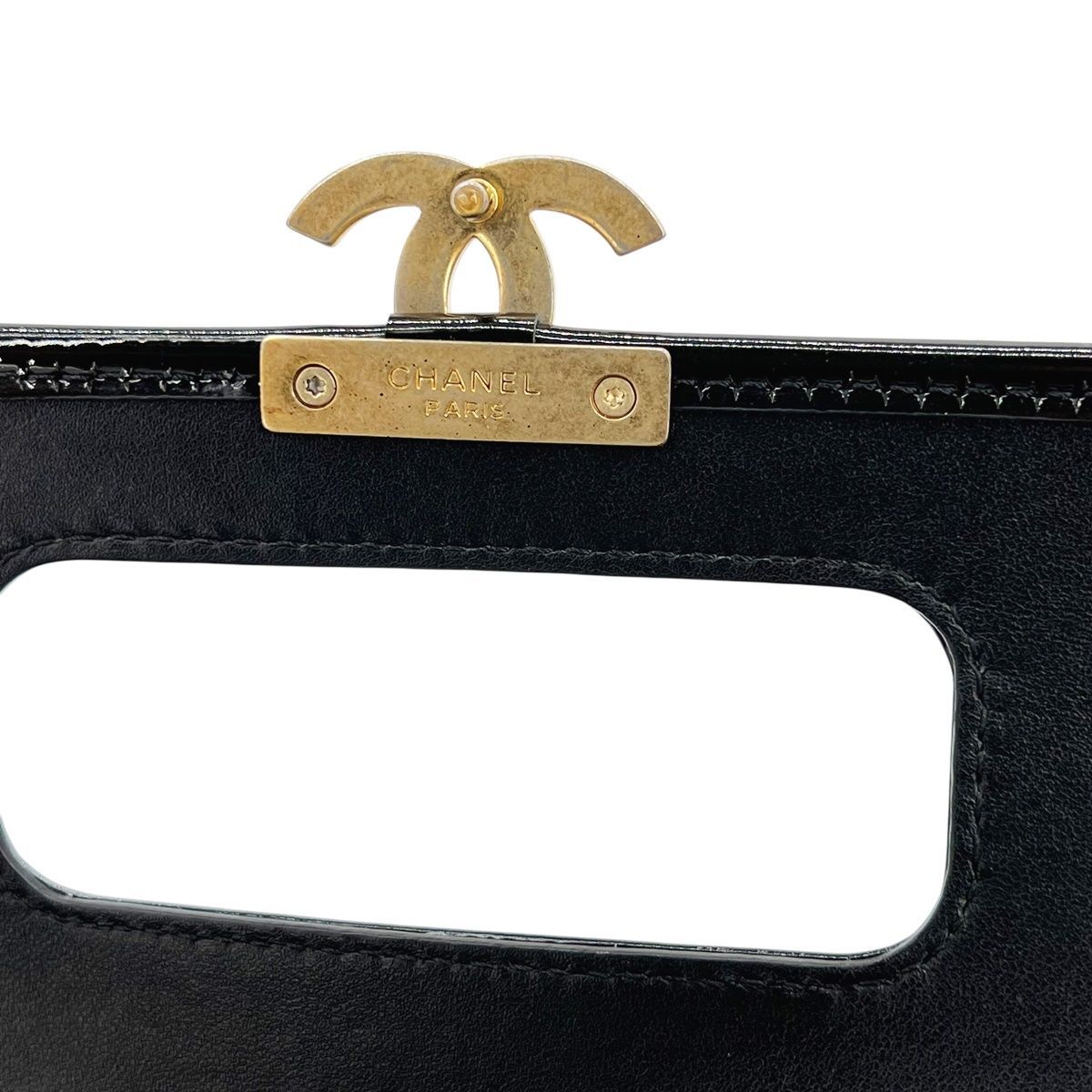 中古】 CHANEL シャネル トップハンドル ミニフラップバッグ AS4025 