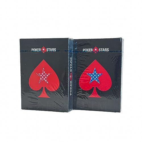 1003 POKER STARS 赤・青 WPT GGpoker W&Berry ポーカー用プラスチック