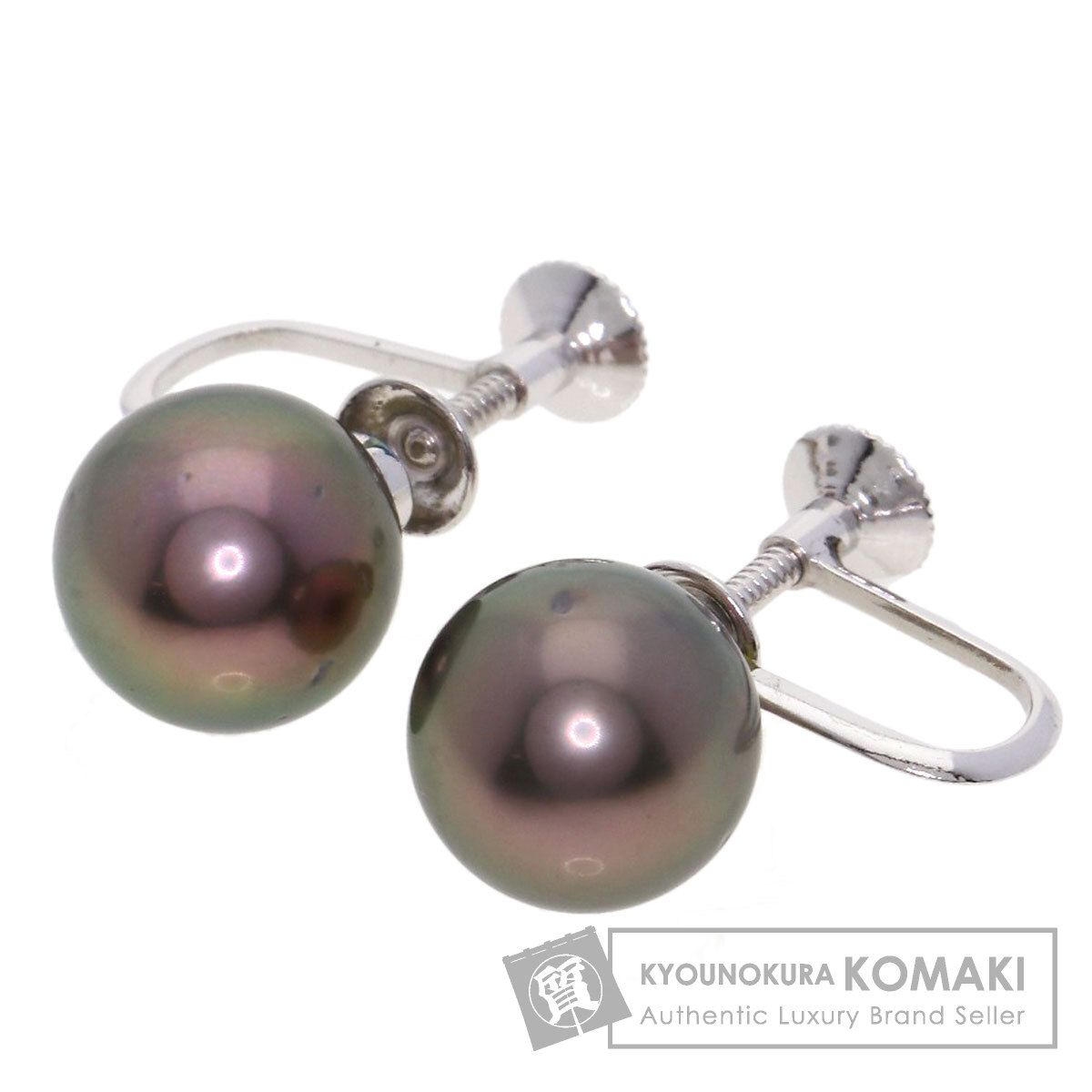 TASAKI タサキ パール 真珠 イヤリング K14WG レディース