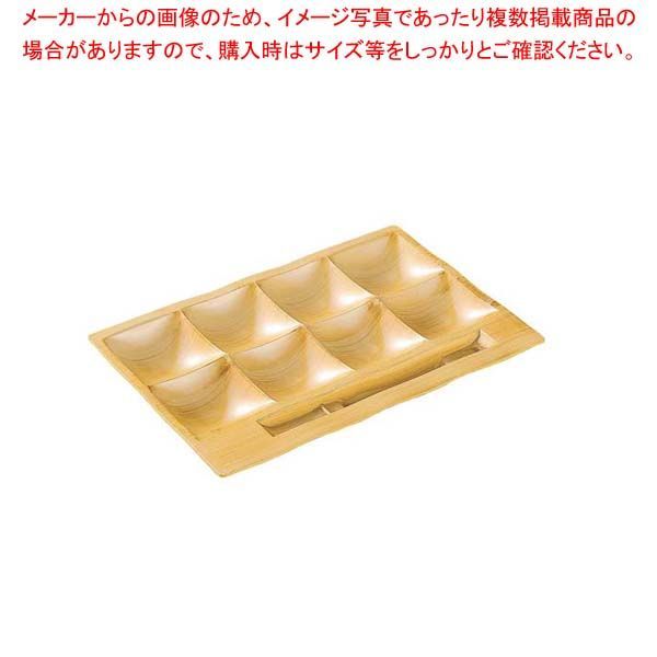 和 テイスト ビュッフェプレート 白木 刷毛目