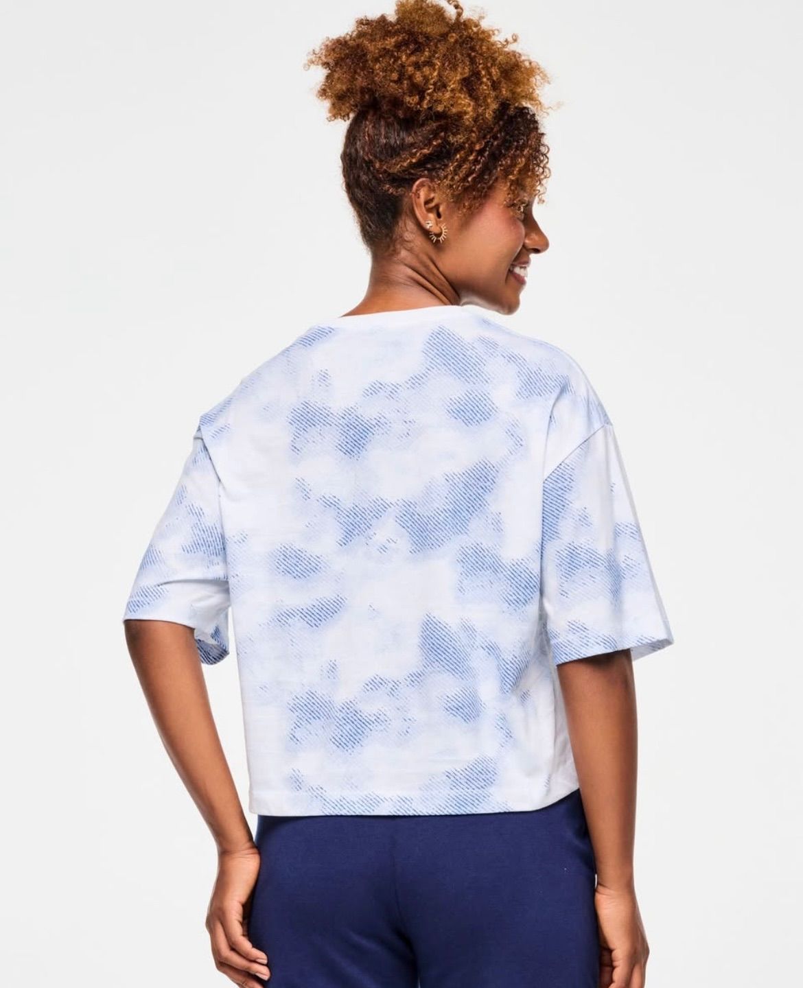 Blue Jean Oversized Boxy Crop Top ズンバ 正規品 ZUMBA - メルカリ