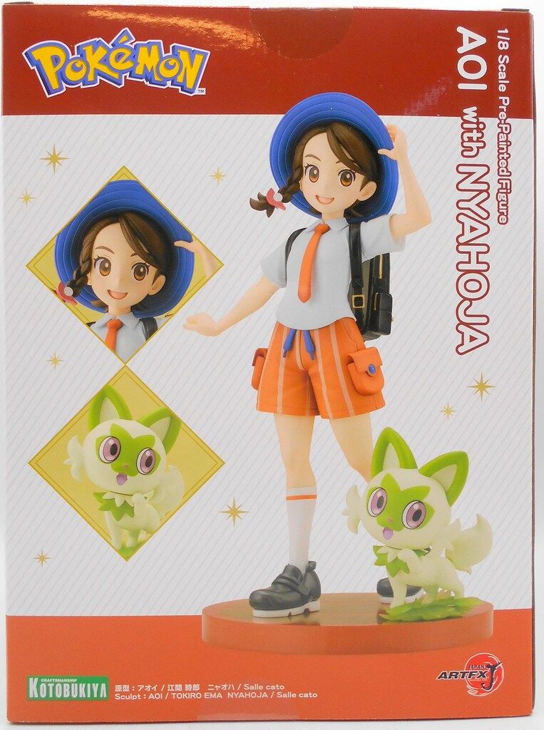 コトブキヤ ARTFX J ポケットモンスター アオイ with ニャオハ コトブキヤ ARTFX J ポケットモンスター アオイ with ニャオハ