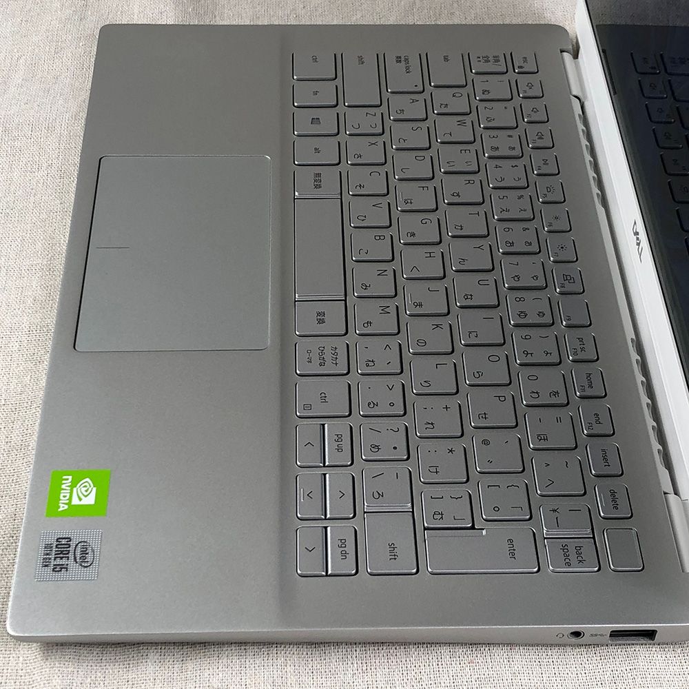 【グラボ搭載・バッテリー良好】ノートPC デル DELL Inspiron 7391【i5-10210U・GeForce  MX250・メモリ8GB・SSD256GB】/LT-240865（033487）