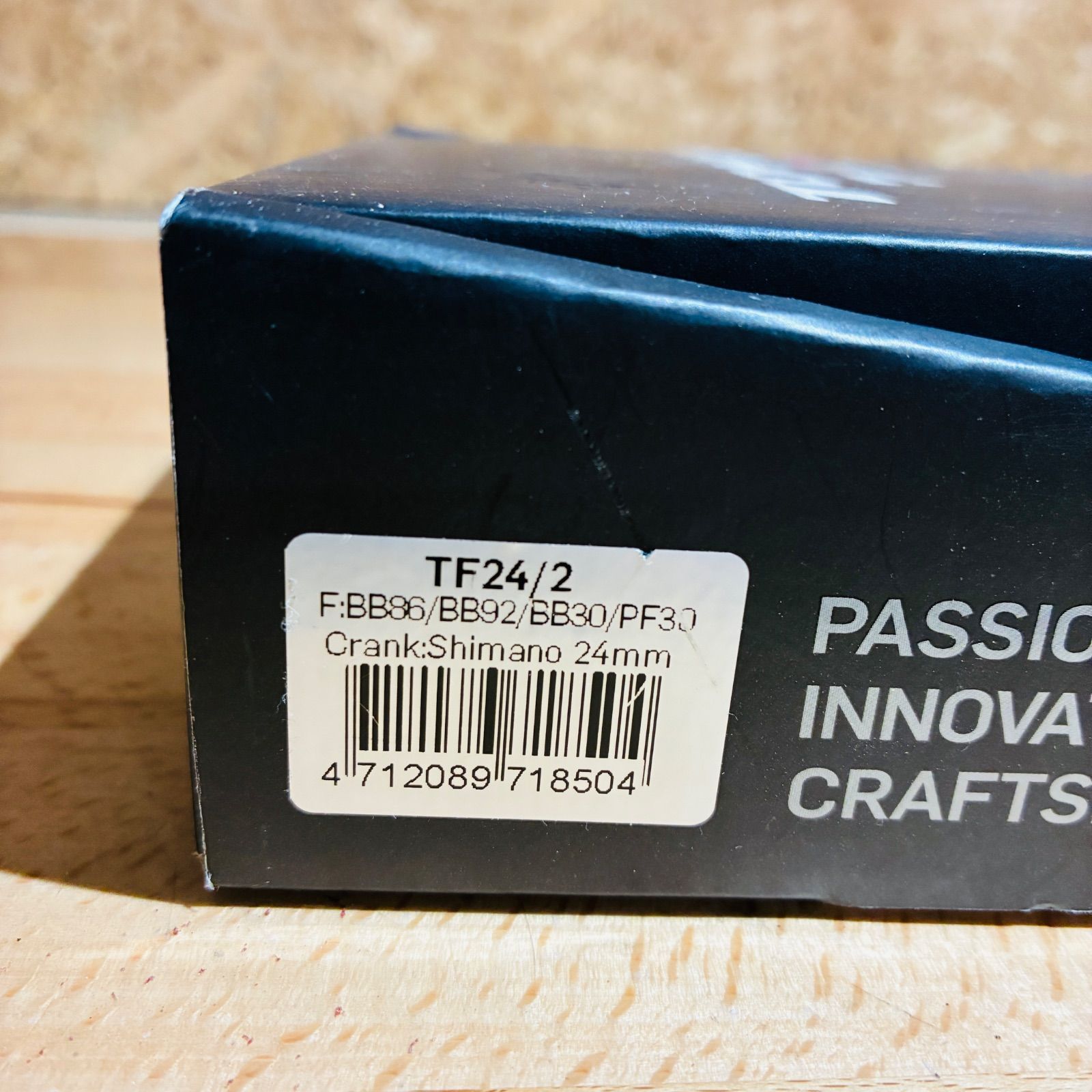 TOKEN TF24 TBT ベアリング BB86 BB92 BB30 PF30 NINJA シマノクランク用 24mm軸 ボトムブラケット 圧入→ネジ式 ホローテックII BRIGHTFACE_UK