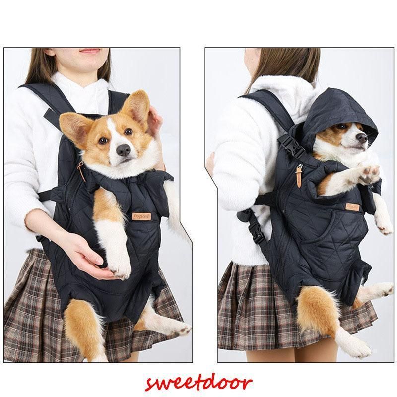 ペット用オリジナルスリングドッグスリングキャリーリュック抱っこひも小型犬中型犬大型犬犬猫ペット用品お出かけ通院冬お出かけお散歩