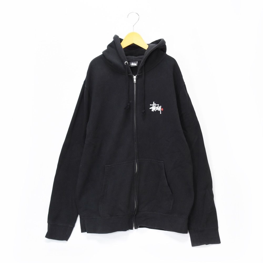 Bランク】 STUSSY ステューシー メンズ XL スウェット ジップアップ