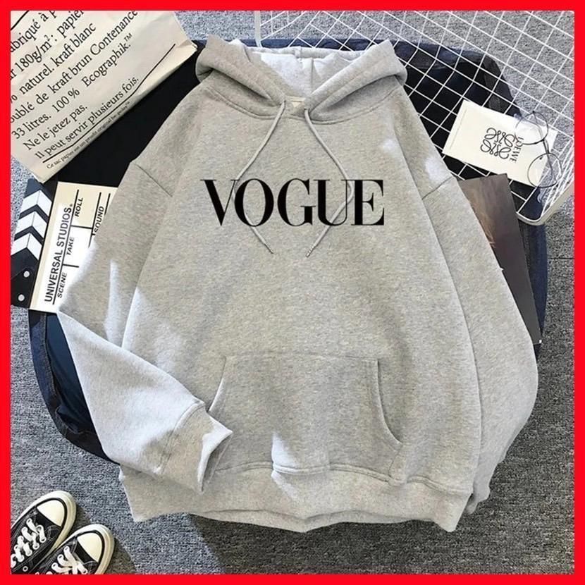 新品 未使用 シンプル ワンポイント センターロゴ パーカー vogue