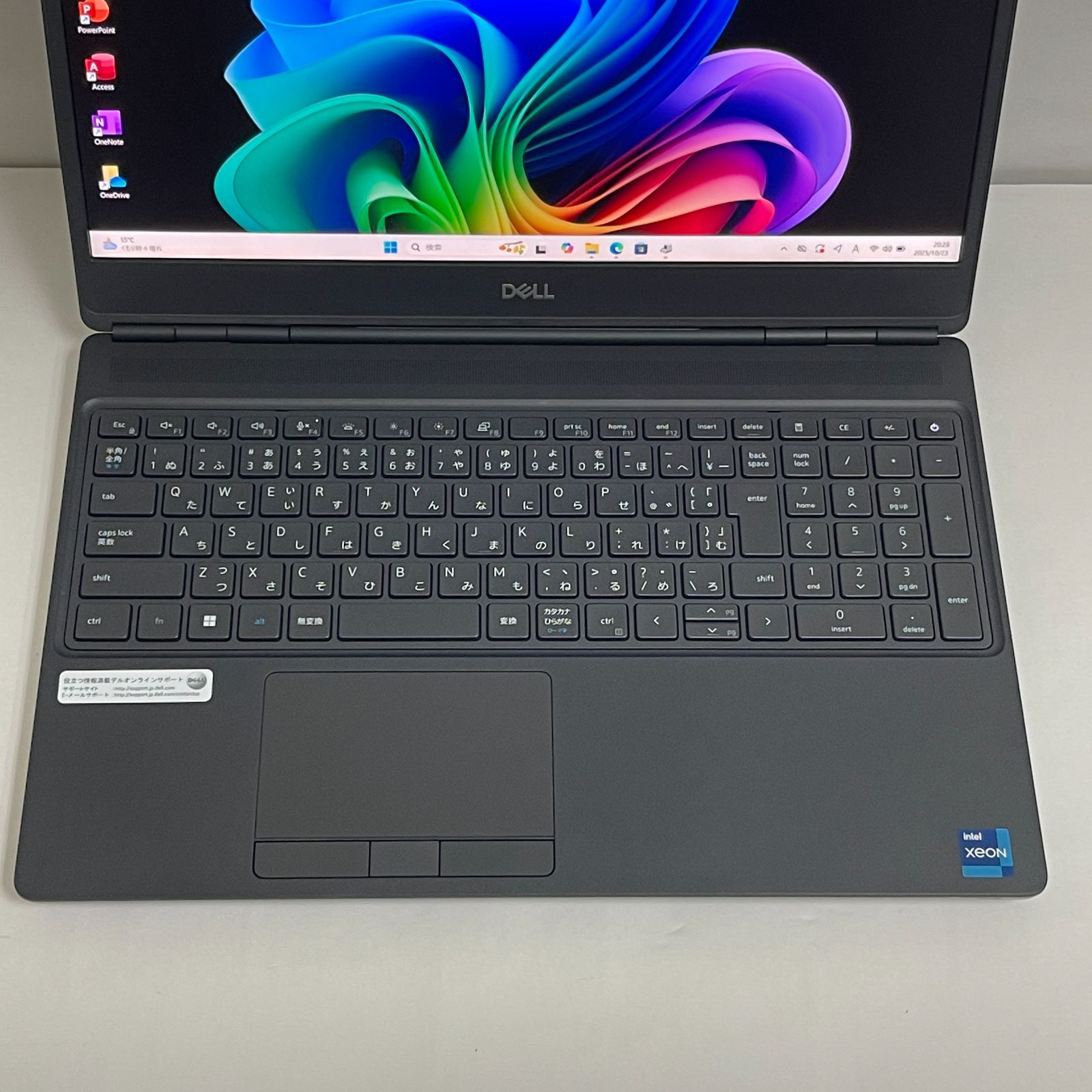 Dell precision7560 Xeon(R) W-11855M(未使用) Dell Precision 7560 Touch - Xeon W 11855M 64GB 256GB SSD W11P