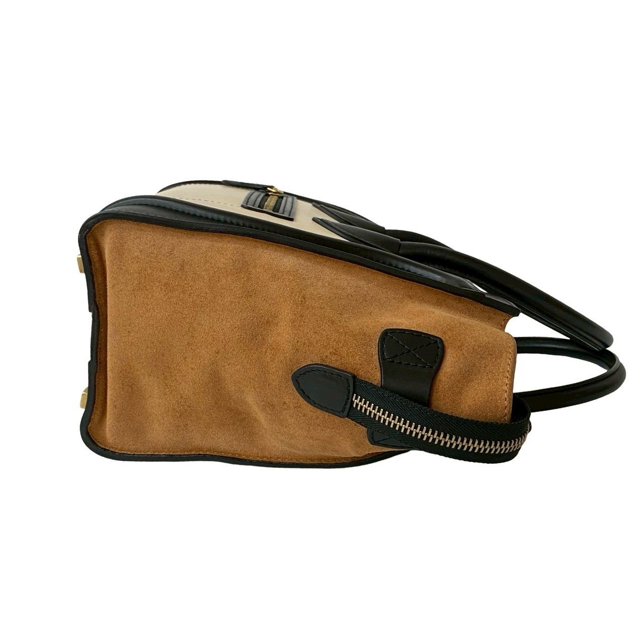 セリーヌ　ラゲージ　スウェード　レザー 極 美品 CELINE セリーヌ ラゲージ マイクロショッパー