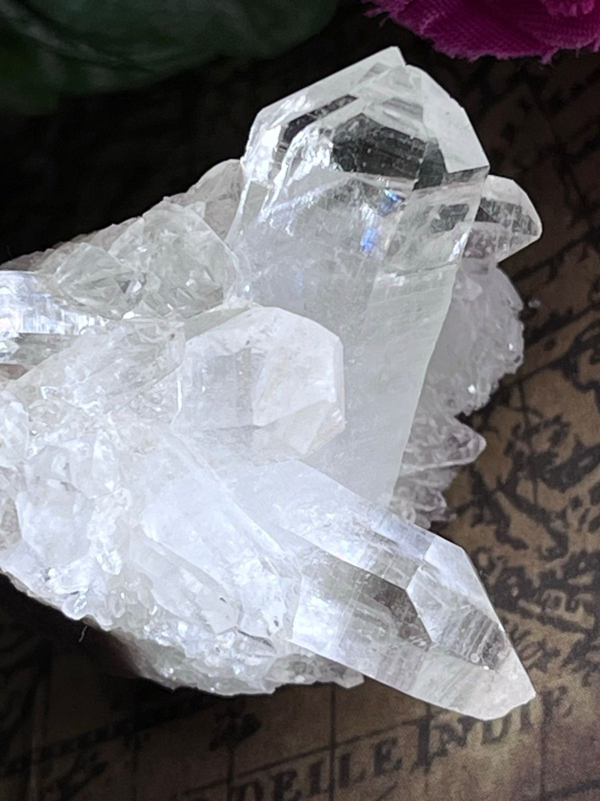 タントリックツイン　ヒマラヤ　マニカラン産　クリスタル　水晶 原石　クラスター タントリックツインヒマラヤマニカラン産クリスタル水晶 原石クラスター