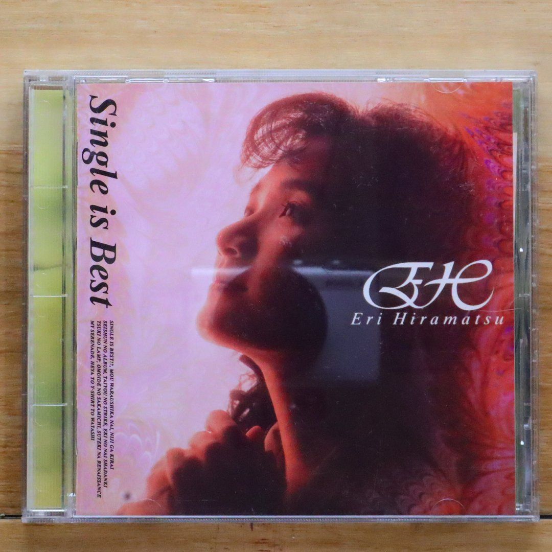 邦楽129 Eri Hiramatsu Single is Best CD-Best Album] Eri Hiramatsu-Single is Best 1993 CityPop PCCA