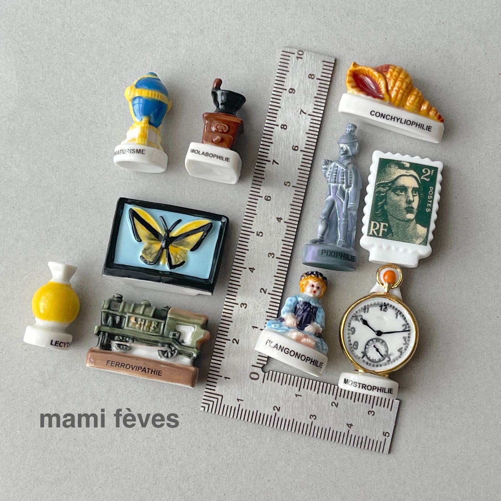 フェーヴ コレクターズアイテムたち 10個 フランス フェーブ