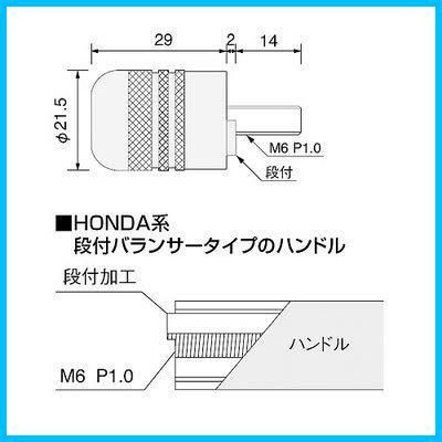 人気商品】ハリケーン(HURRICANE) アルミサイドキャップ P22 ローレット クロームメッキ HB0345C バーエンド - メルカリ