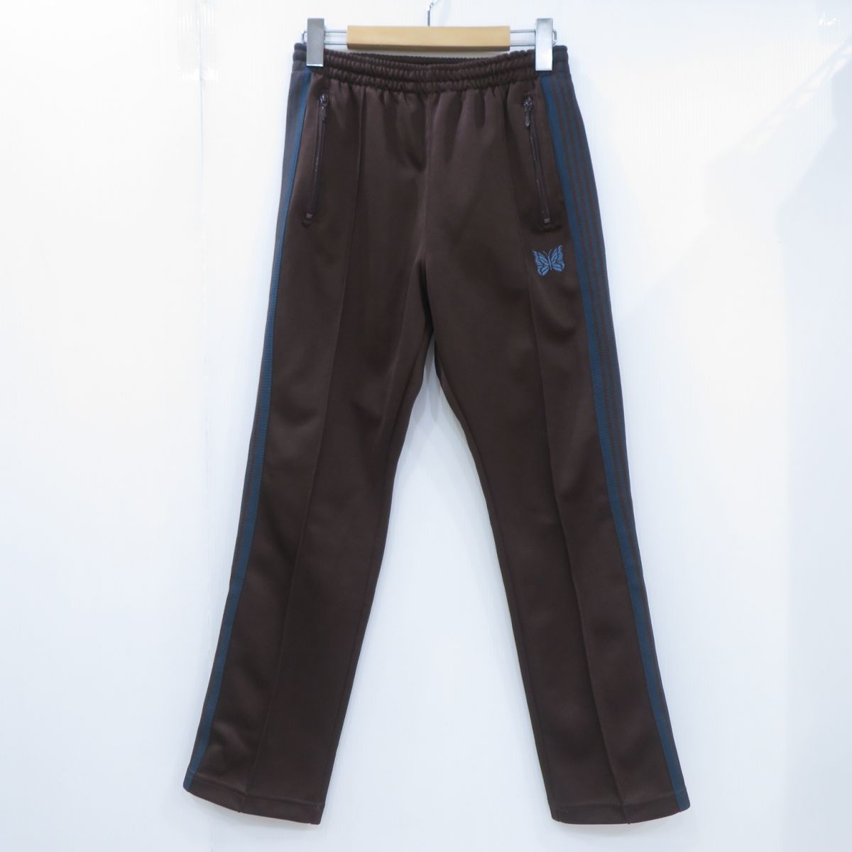 NEEDLES トラックパンツ JEANSFACTORY別注 LQ447 XS Needles ニードルズ JEANSFACTORY 別注 ナロートラックパンツ
