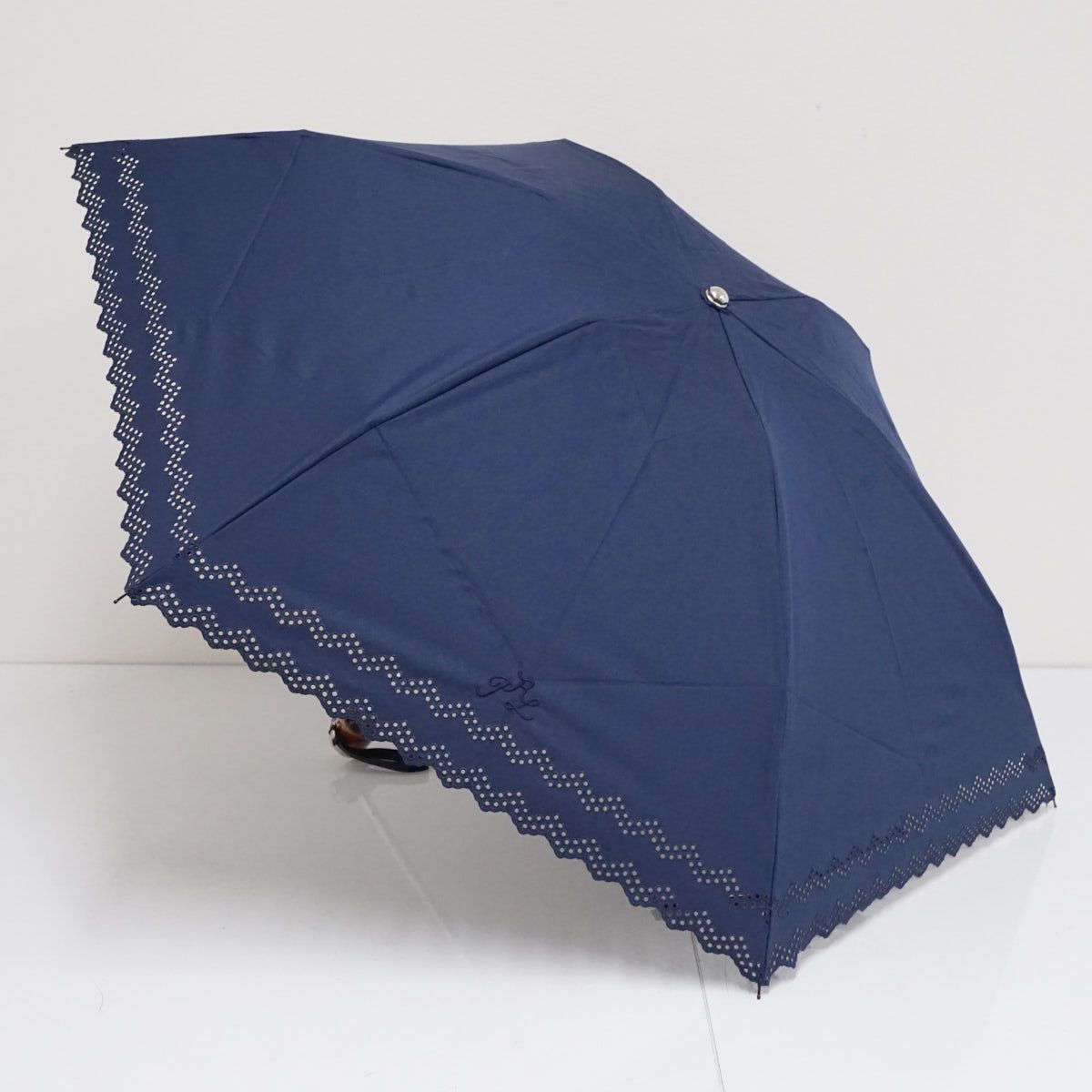 【新品未使用】Polo Ralph Lauren 折りたたみ傘 遮光 晴雨兼用 折りたたみ日傘 ワンポイント '無地PORO ポロ