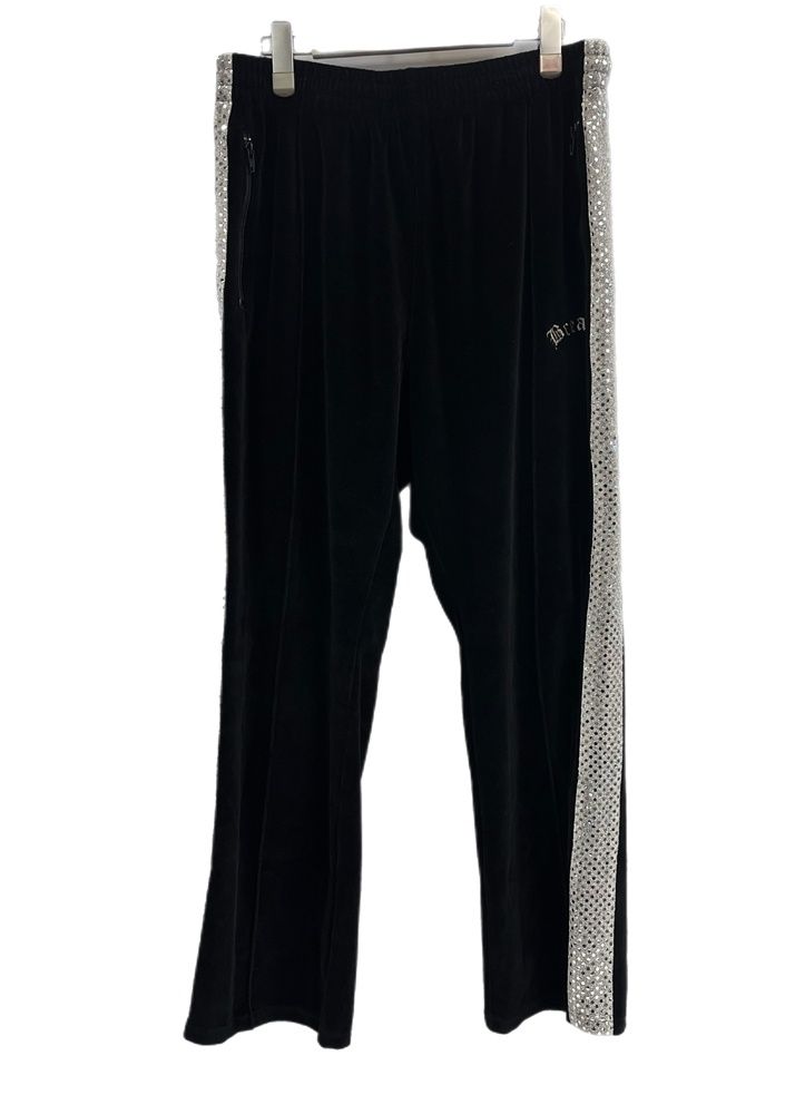 ブレス BLESS SPANGLE VELOUR PANTS スパングル ベロアパンツ スパンコール 黒 BRNRG-P-1002 ボトムスその他 ブラック Lサイズ 101MB-584