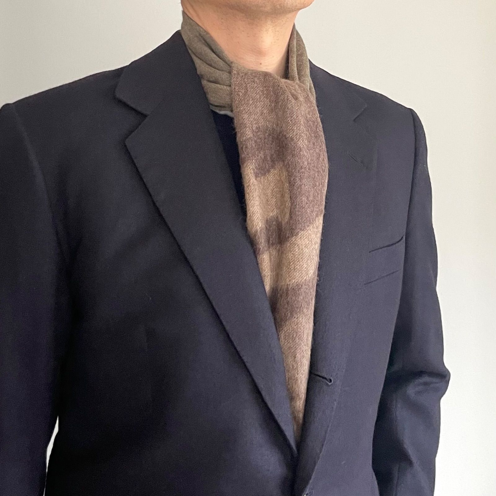 ●BEGG&CO × BARNEYS NEW YORK ウールアンゴラマフラー ○BEGG&CO × BARNEYS NEW YORK ウールアンゴラマフラー