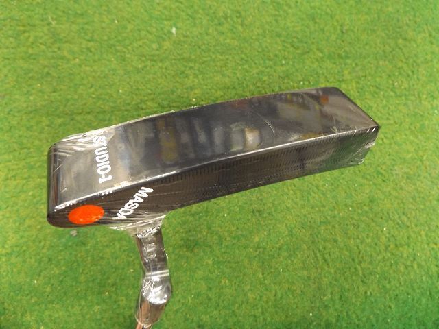 6713 MASDA STUDIO-1 ブラックオキサイド 34インチ カバー有 マスダゴルフ スタジオ1 パター .960106