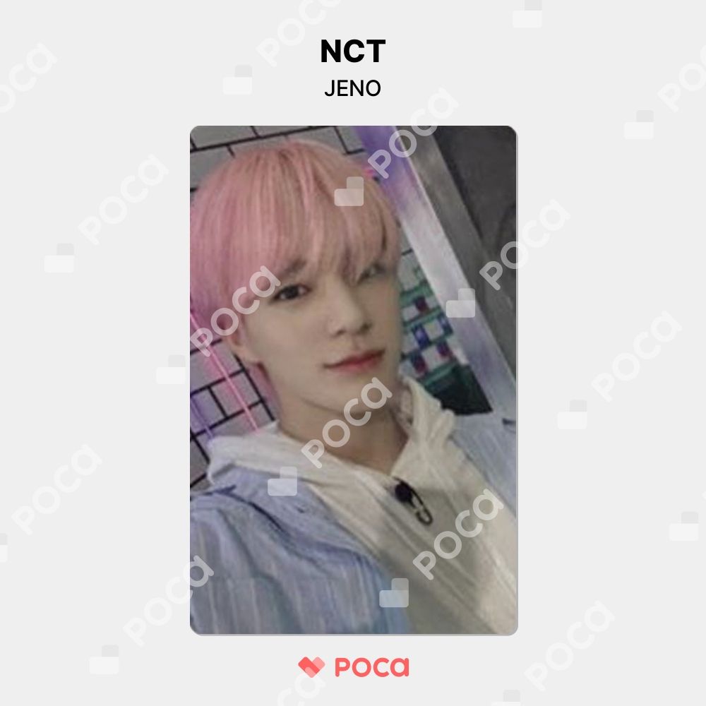 NCT ジェノ トレカ GLITCH ARCADE CENTER POP-UP STORE TATTOO +