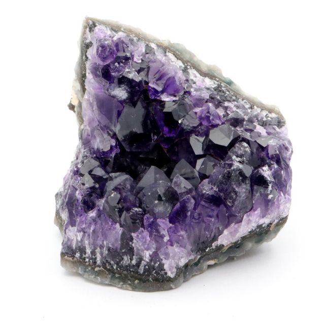 アメジスト クラスター 原石 底切り 1点物 317g ウルグアイ産 Amethyst 紫水晶 天然石 送料無料 母の日 贈り物 ギフト プレゼント