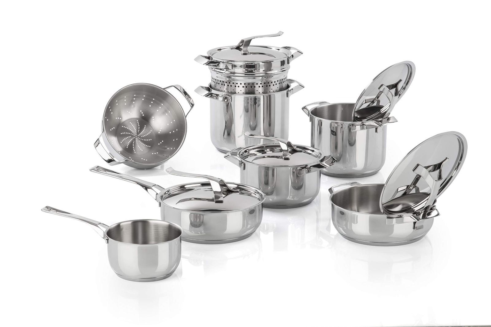 Barazzoni(バラゾーニ) 両手鍋 ステンレス ?24×H18.6cm ストックポット