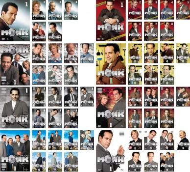 名探偵 モンク MONK(62枚セット)シーズン1、2、3、4、5、6、7