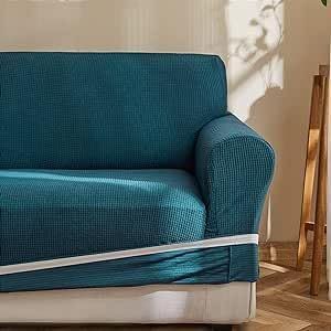 他サイトにて売り切れ！ 在庫処分】ソファーカバー 3人掛け 肘付き 無地 北欧風 ストレッチ