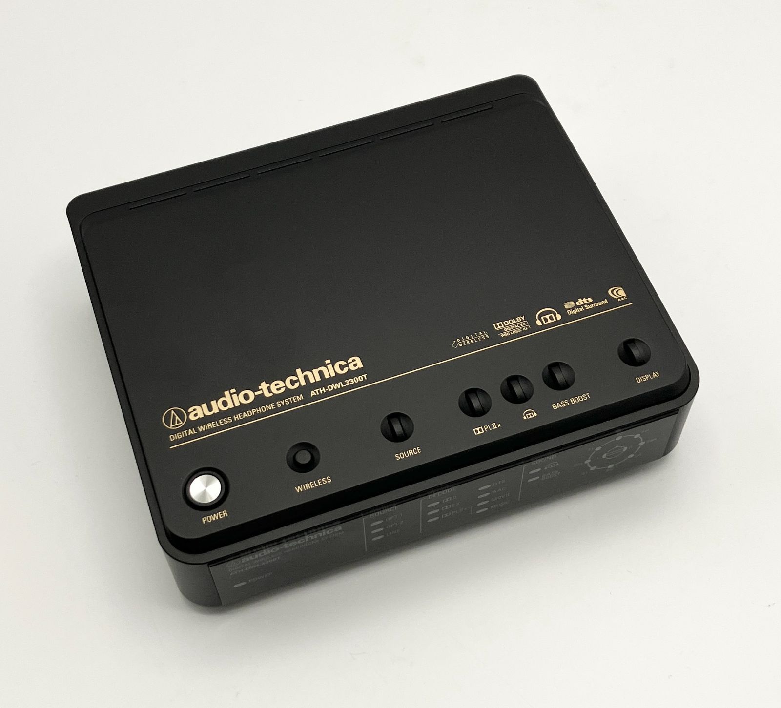 audio-technica ワイヤレスヘッドホン ATH-DWL3300 美品-