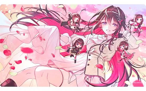 中古】雑貨 AZKi ラバーマット 「バーチャルYouTuber ホロライブ AZKi