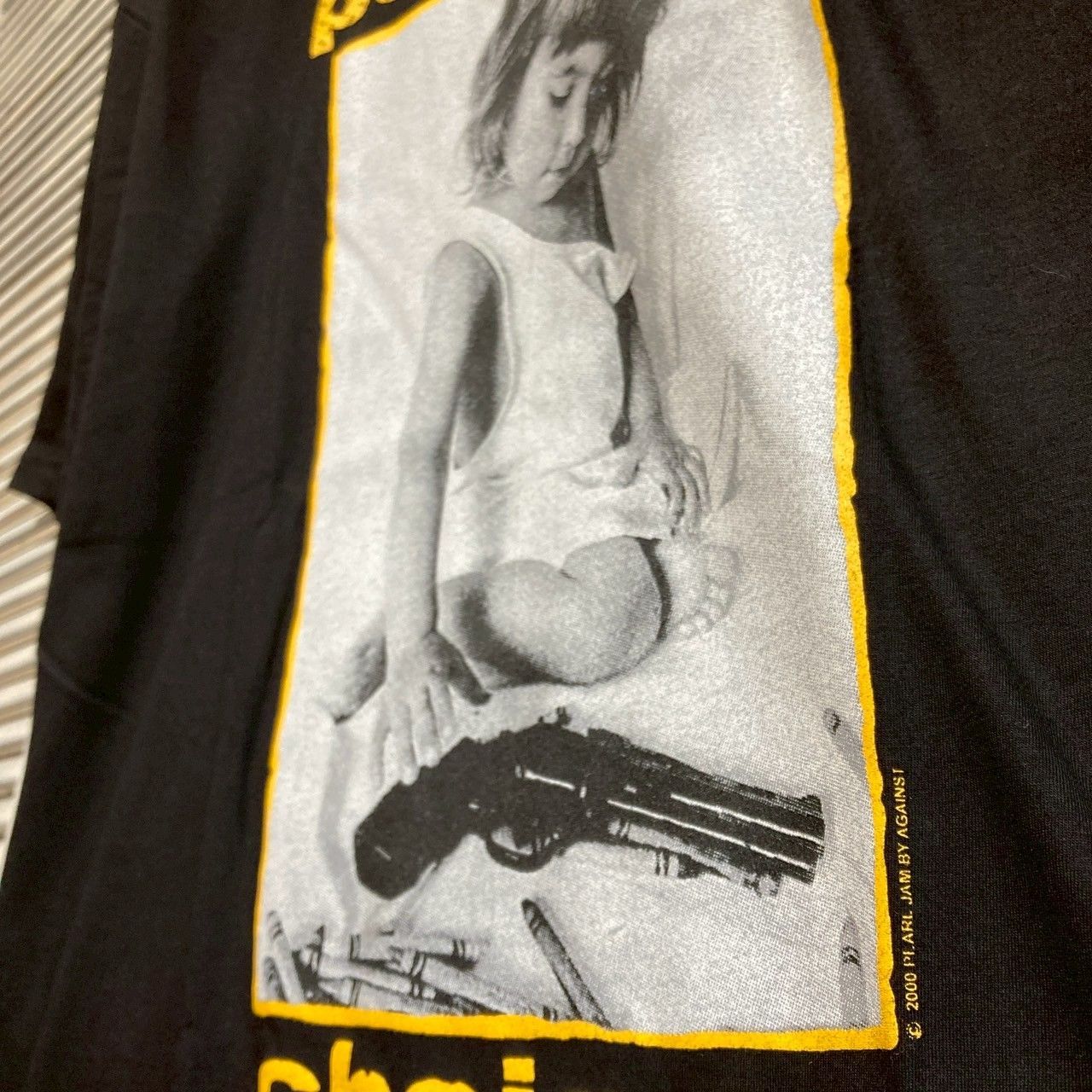 パールジャム pearl jam 黒 バンド Tシャツ tee ティーシャツ