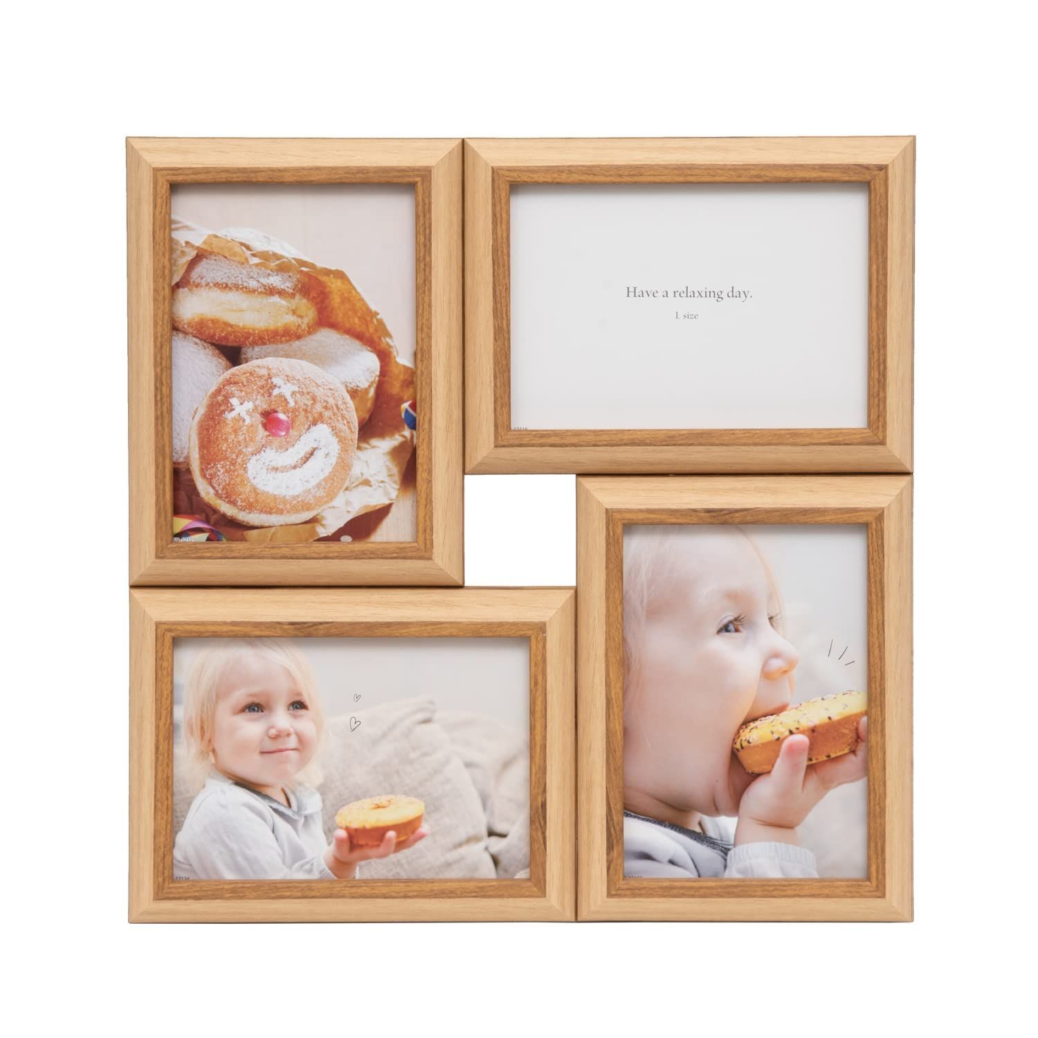 新品 FUJICOLOR フジカラー フォトフレーム 写真立て ナチュラルカラー