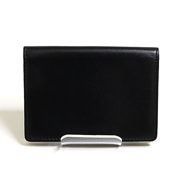 ダンヒル dunhill 名刺入れ カードケース ブラック 黒 ゴールド金具  