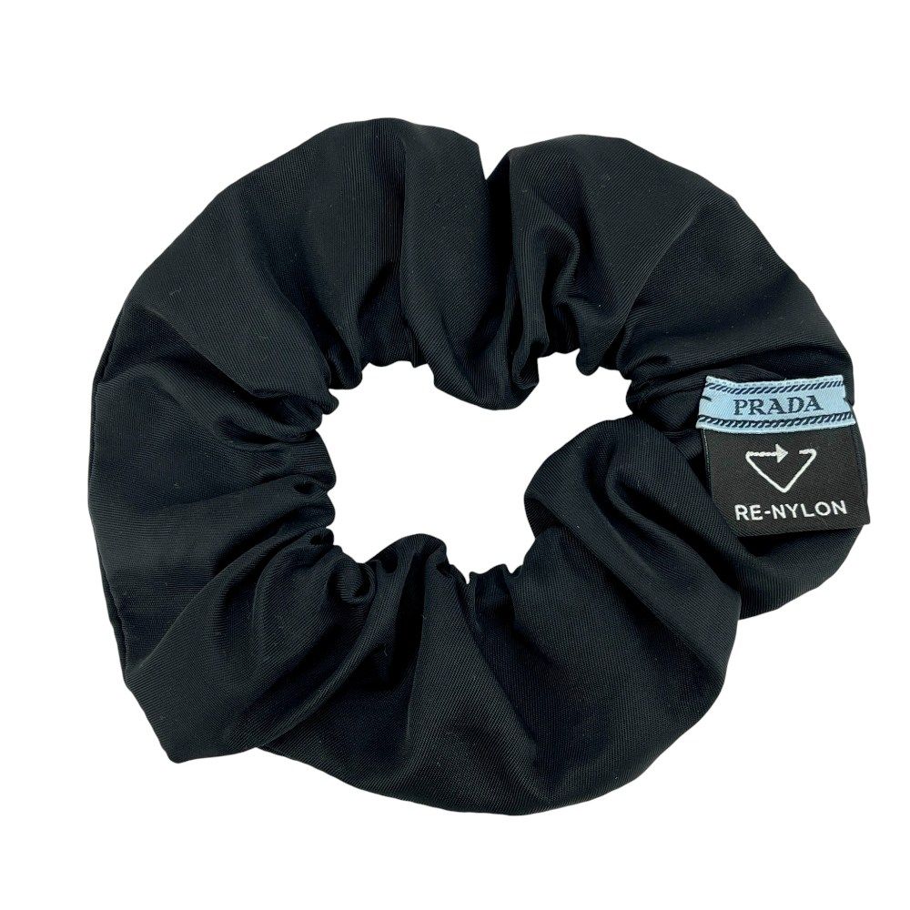□美品□ プラダ シュシュ ヘアゴム ヘアアクセサリー ナイロン